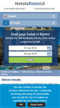 Mobile Screenshot of hotelsrimini.it